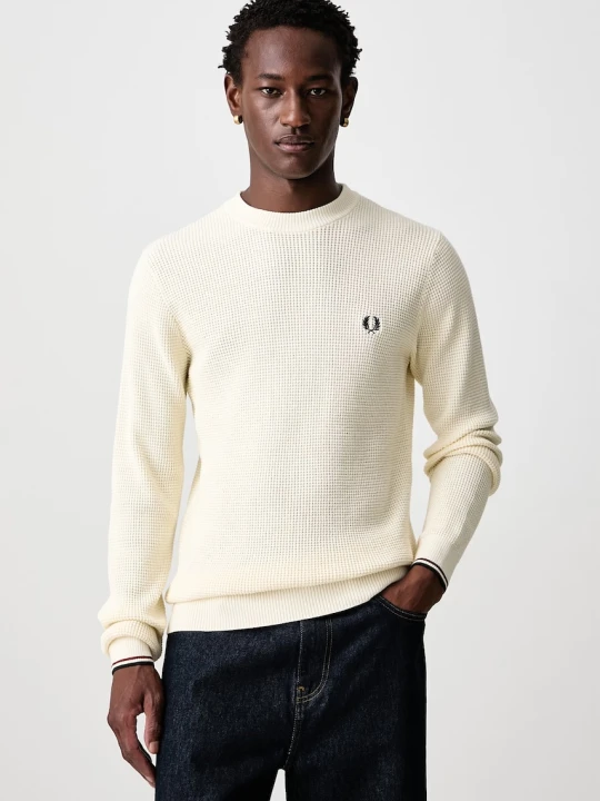 Zdjęcie produktu Fred Perry sweter bawełniany męski