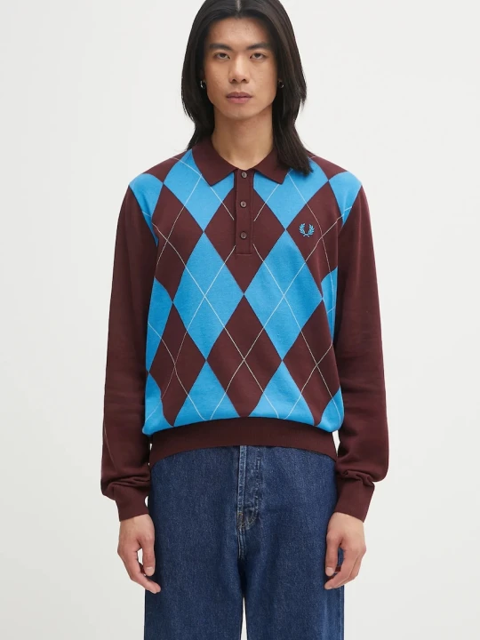 Zdjęcie produktu Fred Perry sweter bawełniany