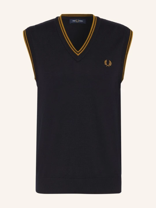 Zdjęcie produktu Fred Perry Sweter Bez Rękawów blau GRANATOWY