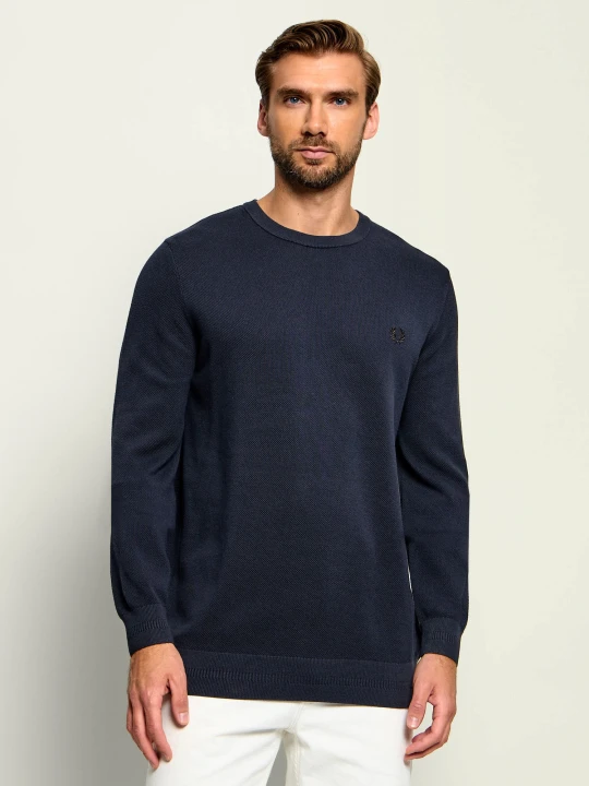 Zdjęcie produktu Fred Perry Sweter | Regular Fit granatowy