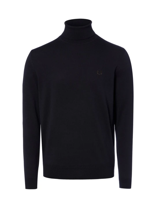 Zdjęcie produktu Fred Perry sweter wełniany Mężczyźni Wełna niebieski