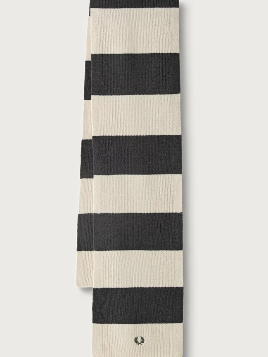 Zdjęcie produktu Fred Perry szalik wełniany beżowy