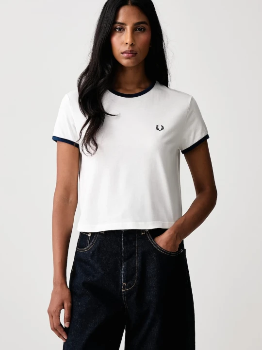 Zdjęcie produktu Fred Perry T-shirt bawełniany damski