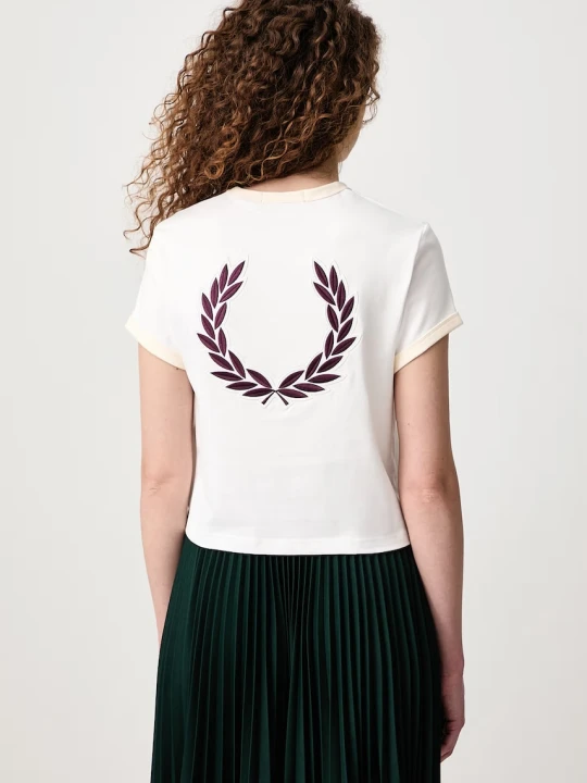Zdjęcie produktu Fred Perry T-shirt bawełniany damski