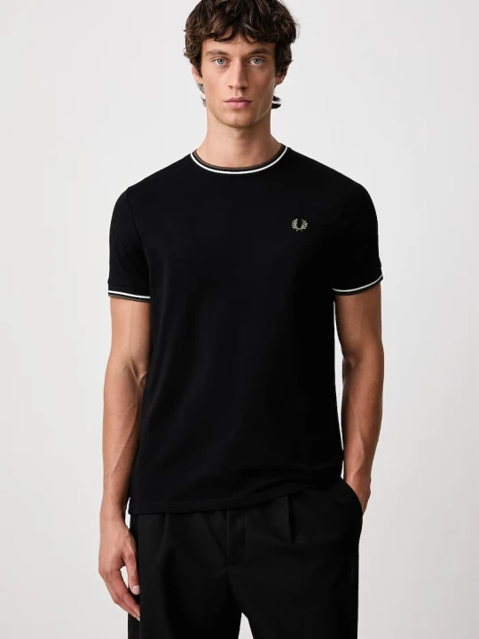 Zdjęcie produktu Fred Perry T-shirt do biegania bawełniany męski