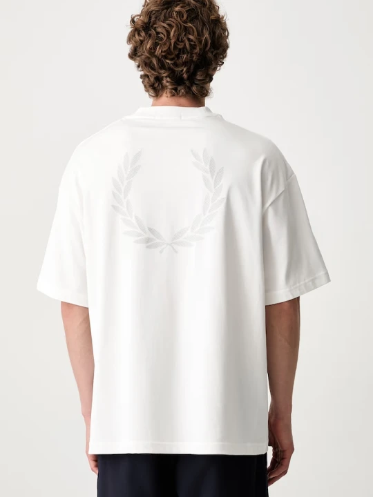 Zdjęcie produktu Fred Perry T-shirt męski bawełniany biały