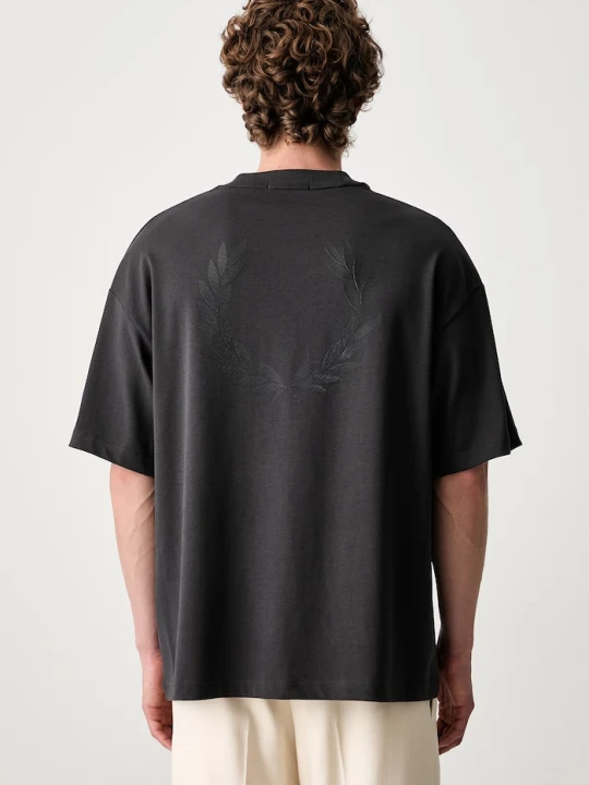 Zdjęcie produktu Fred Perry T-shirt męski bawełniany szary