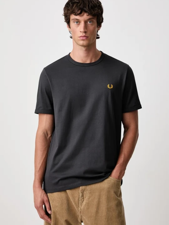 Zdjęcie produktu Fred Perry T-shirt męski bawełniany szary