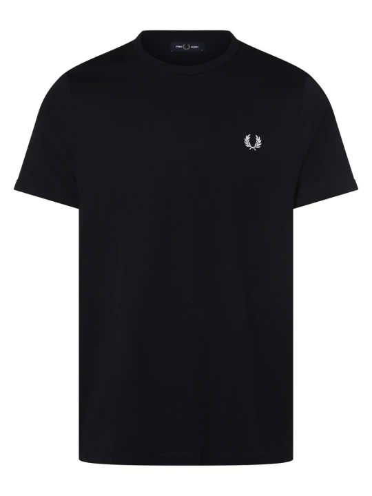 Zdjęcie produktu Fred Perry T-shirt Mężczyźni Bawełna niebieski
