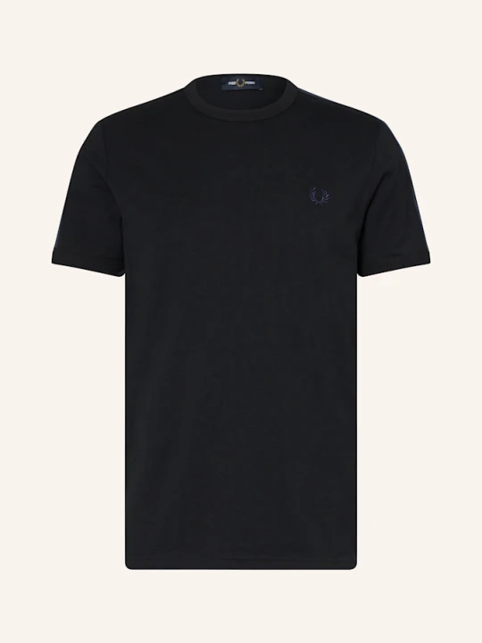 Zdjęcie produktu Fred Perry T-Shirt Z Lampasami schwarz 102 BLACK