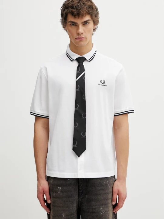 Zdjęcie produktu Fred Perry x Kris Van Assche koszula bawełniana męska