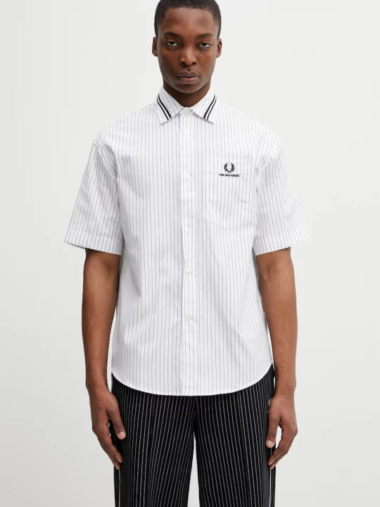 Zdjęcie produktu Fred Perry x Kris Van Assche koszula bawełniana męska
