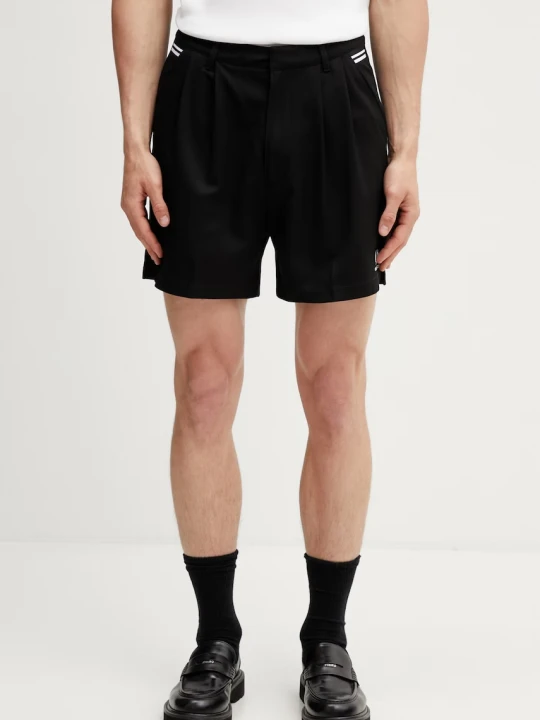 Zdjęcie produktu Fred Perry x Kris Van Assche szorty eleganckie męskie z wiskozą