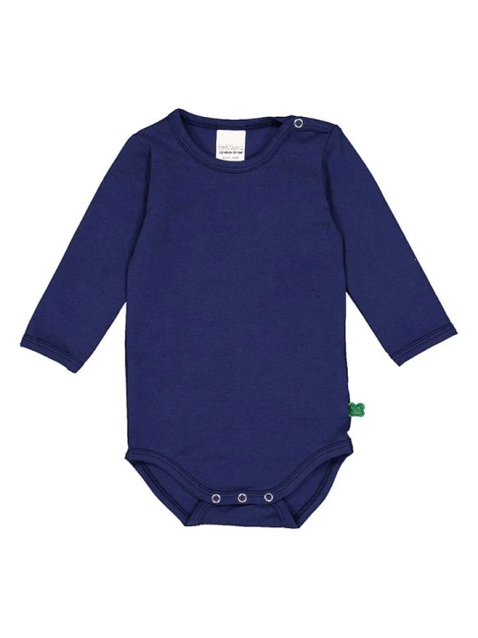 Zdjęcie produktu Fred´s World by GREEN COTTON Body "Alfa" w kolorze granatowym rozmiar: 86 Fred's World By GREEN COTTON