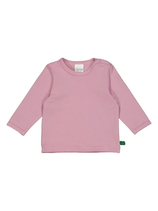 Zdjęcie produktu Fred´s World by GREEN COTTON Koszulka "Alfa" w kolorze jasnoróżowym rozmiar: 92 Fred's World By GREEN COTTON