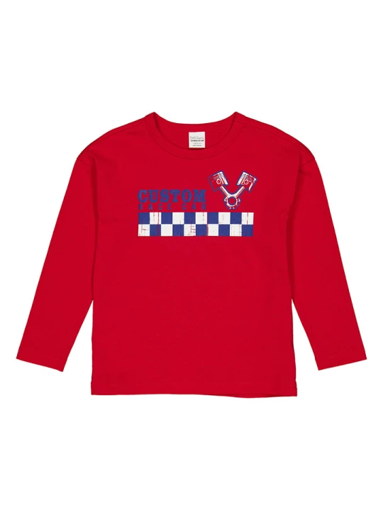 Zdjęcie produktu Fred´s World by GREEN COTTON Koszulka "Racing" w kolorze czerwonym rozmiar: 104 Fred's World By GREEN COTTON