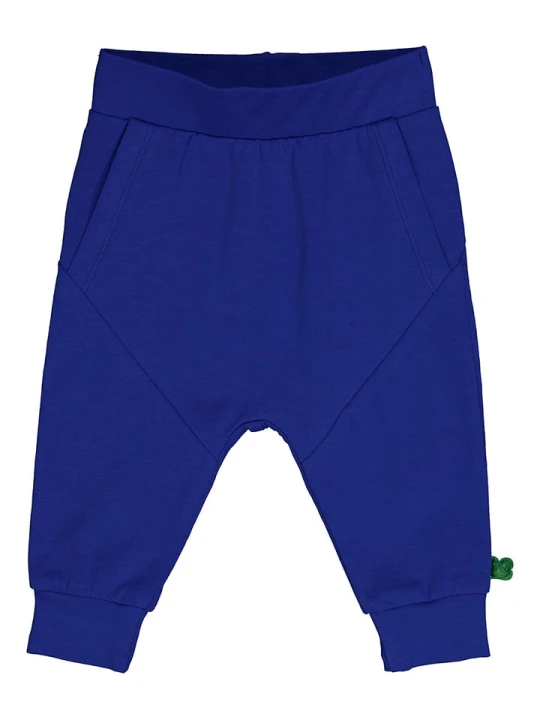 Zdjęcie produktu Fred´s World by GREEN COTTON Spodnie dresowe "Alfa" w kolorze niebieskim rozmiar: 80 Fred's World By GREEN COTTON