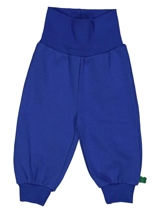 Zdjęcie produktu Fred´s World by GREEN COTTON Spodnie dresowe "Alfa" w kolorze niebieskim rozmiar: 98 Fred's World By GREEN COTTON