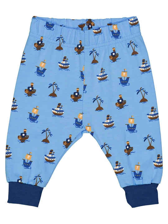 Zdjęcie produktu Fred´s World by GREEN COTTON Spodnie dresowe "Pirate" w kolorze błękitno-niebieskim rozmiar: 92 Fred's World By GREEN COTTON