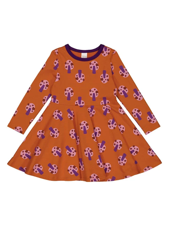 Zdjęcie produktu Fred´s World by GREEN COTTON Sukienka "Vibes" w kolorze pomarańczowym rozmiar: 98 Fred's World By GREEN COTTON