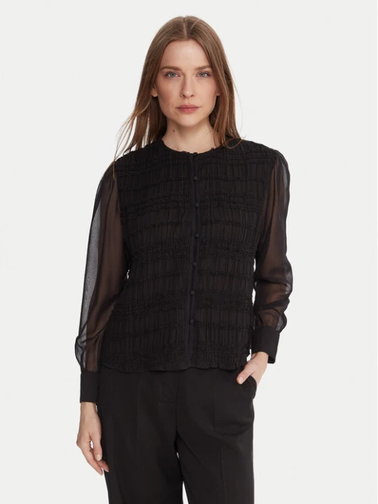 Zdjęcie produktu French Connection Bluzka 72ZAY Czarny Regular Fit