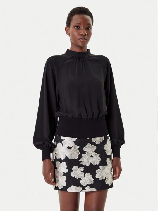 Zdjęcie produktu French Connection Bluzka 78LZH Czarny Regular Fit