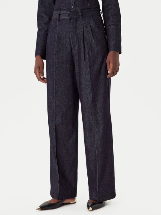 Zdjęcie produktu French Connection Jeansy 74ZAU Granatowy Wide Leg