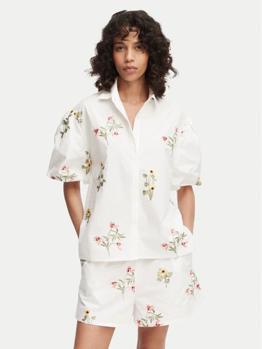 Zdjęcie produktu French Connection Koszula Cambria 729G7 Biały Relaxed Fit