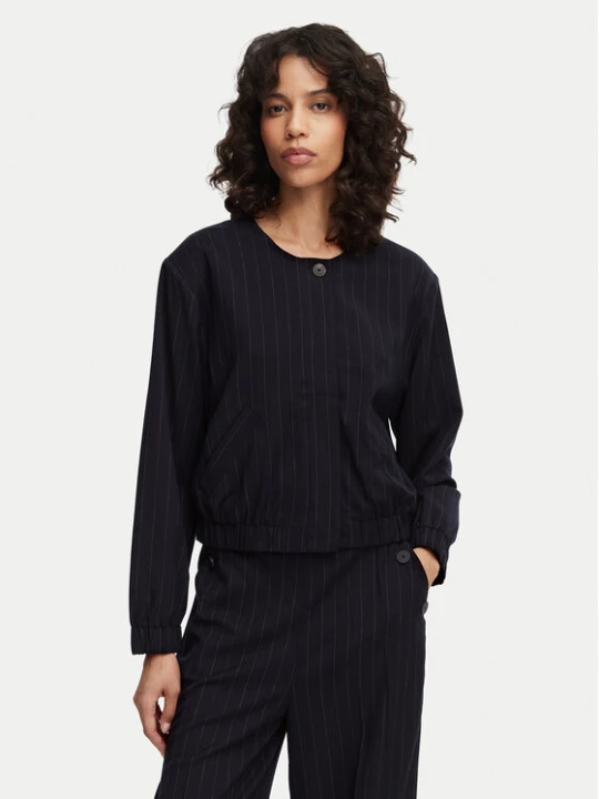 Zdjęcie produktu French Connection Marynarka Alia 759A5 Granatowy Boxy Fit