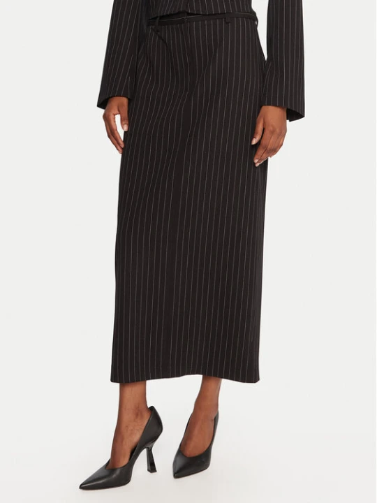 Zdjęcie produktu French Connection Spódnica midi 73ZBB Czarny Regular Fit