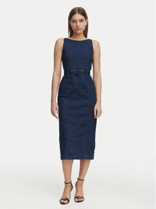 Zdjęcie produktu French Connection Sukienka jeansowa 719C7 Niebieski Regular Fit