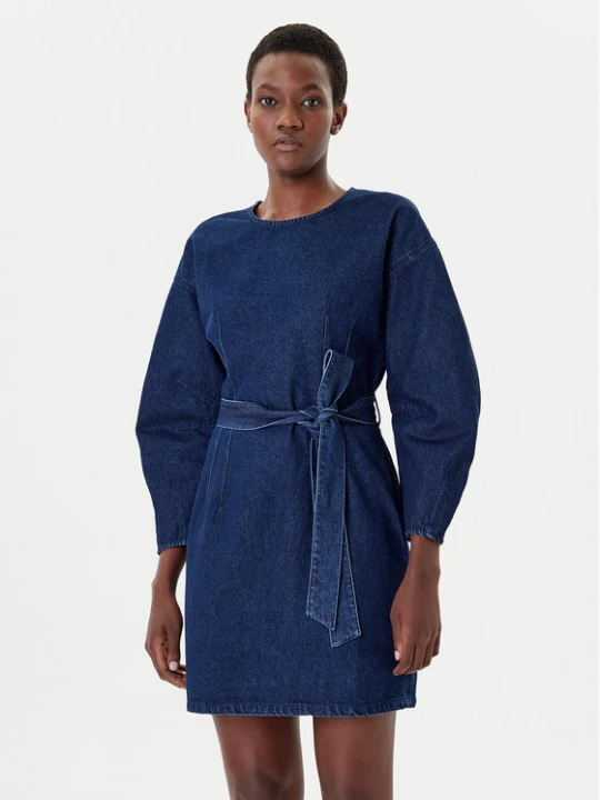 Zdjęcie produktu French Connection Sukienka jeansowa 71ZAQ Granatowy Regular Fit