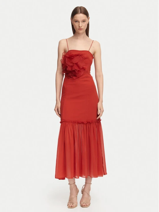 Zdjęcie produktu French Connection Sukienka koktajlowa Emina 719Q7 Czerwony Slim Fit