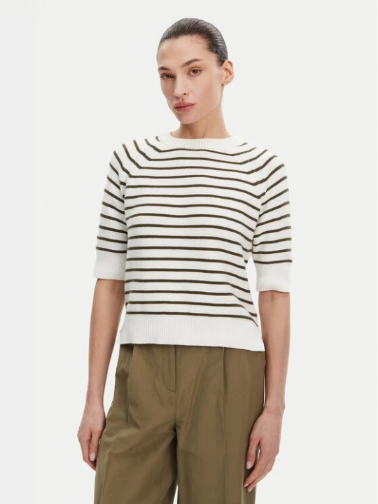Zdjęcie produktu French Connection Sweter 78LZB Biały Box Fit