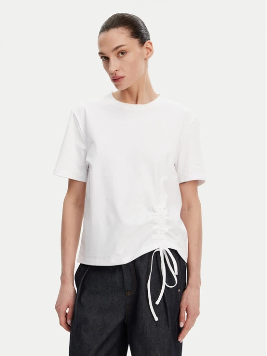 Zdjęcie produktu French Connection T-Shirt 76QZA Biały Relaxed Fit