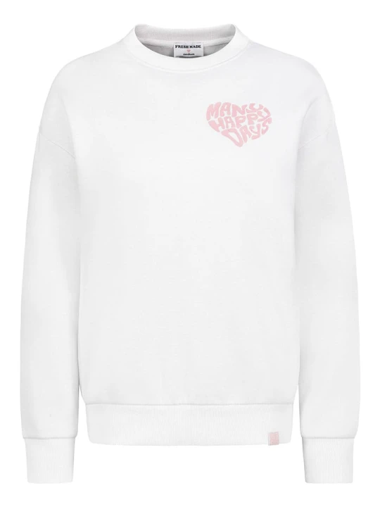 Zdjęcie produktu Fresh Made Bluza w kolorze białym rozmiar: XS