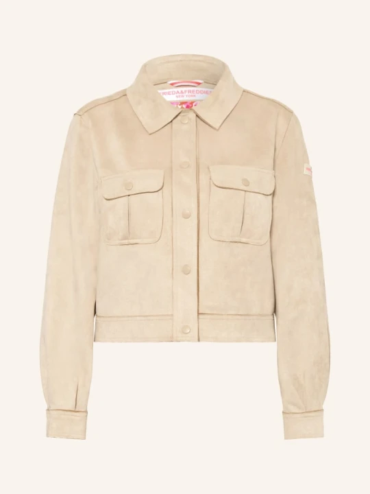 Zdjęcie produktu Frieda & Freddies Kurtka Geraldine W Stylu Skórzanym beige