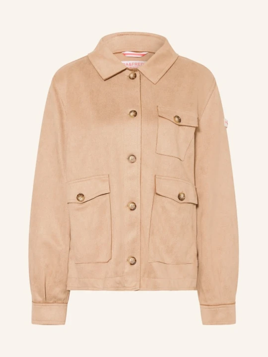 Zdjęcie produktu Frieda & Freddies Kurtka Polowa My Ranger W Stylu Skórzanym beige