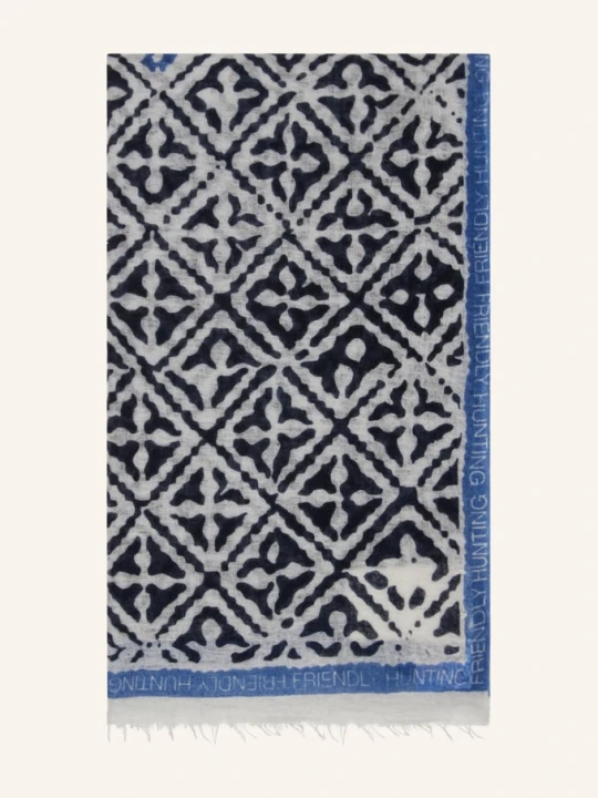 Zdjęcie produktu Friendly Hunting Kaszmirowy Szal Eyes Of Marakech blau
