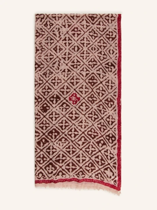 Zdjęcie produktu Friendly Hunting Kaszmirowy Szal Eyes Of Marakech pink
