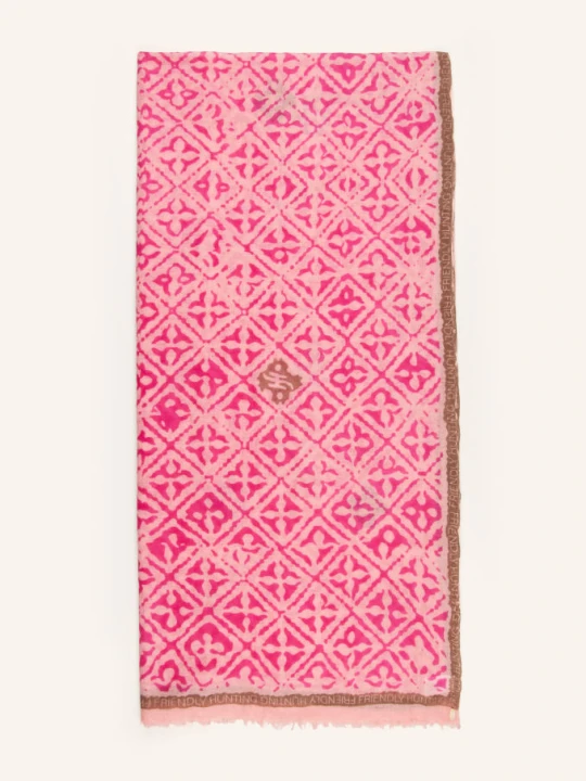 Zdjęcie produktu Friendly Hunting Kaszmirowy Szal Eyes Of Marakech pink