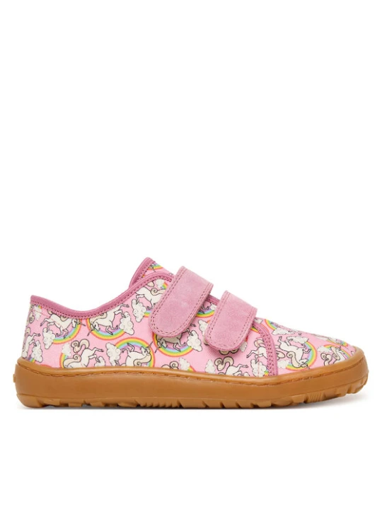 Zdjęcie produktu Froddo Kapcie Barefoot Canvas G1700440-12 D Różowy