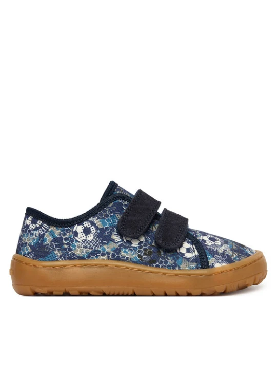 Zdjęcie produktu Froddo Kapcie Barefoot Canvas G1700440-7 S Niebieski