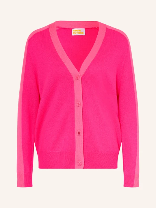 Zdjęcie produktu From Future Kardigan Z Kaszmiru pink