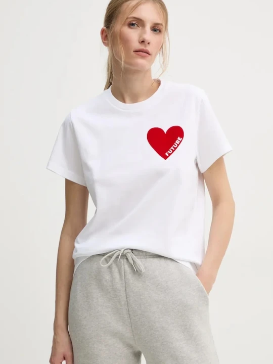Zdjęcie produktu From Future t-shirt bawełniany biały