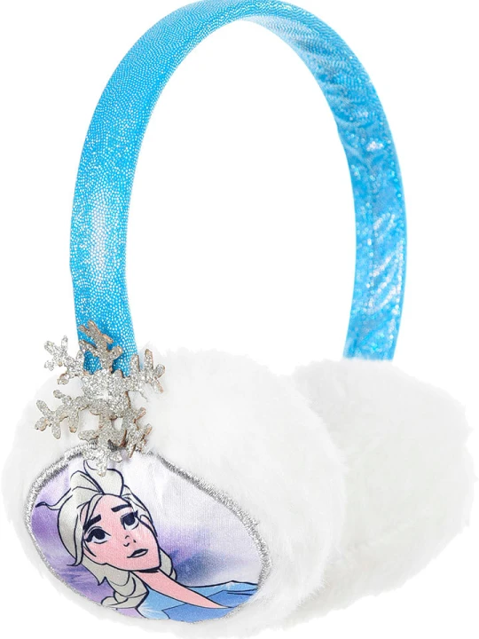 Zdjęcie produktu Disney Frozen Nauszniki "Kraina Lodu" w kolorze biało-niebieskim rozmiar: onesize