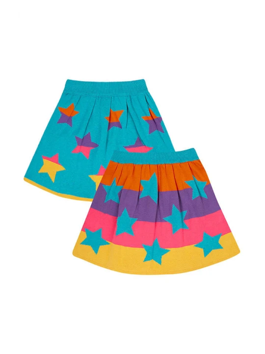 Zdjęcie produktu Frugi Dwustronna spódnica ze wzorem rozmiar: 92 / 98