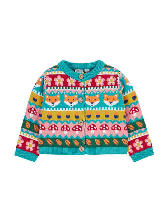 Zdjęcie produktu Frugi Kardigan "Robyn" ze wzorem rozmiar: 98/104