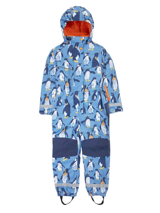Zdjęcie produktu Frugi Kombinezon zimowy "Any Weather" w kolorze błękitnym rozmiar: 98/104