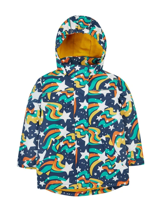 Zdjęcie produktu Frugi Kurtka przeciwdeszczowa "Playtime" ze wzorem rozmiar: 104/110
